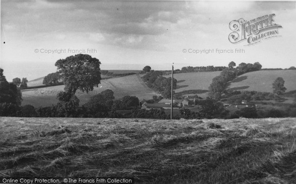 Photo of St Audries Bay, View From The Holiday Camp c.1955