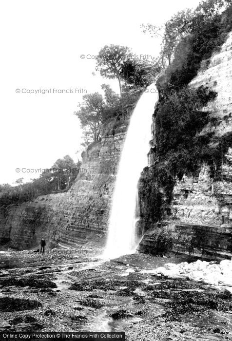 Photo of St Audries Bay, Waterfall 1903