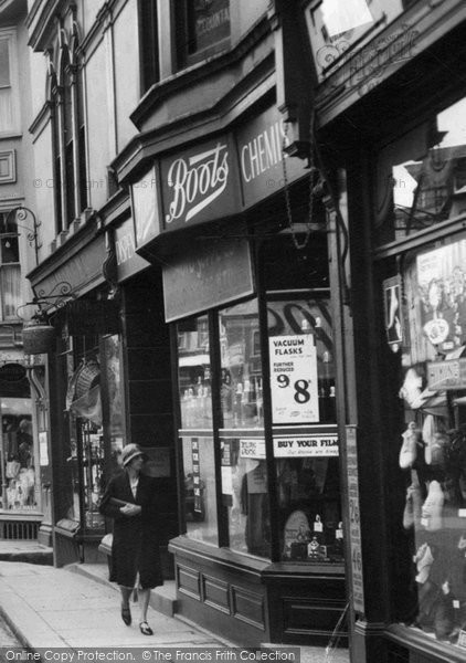 Photo of St Austell, Boots, Fore Street 1931
