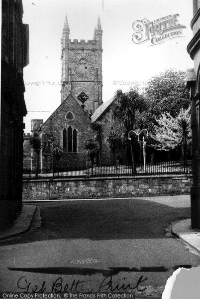 Photo of St Austell, Church Of The Holy Trinity c.1955