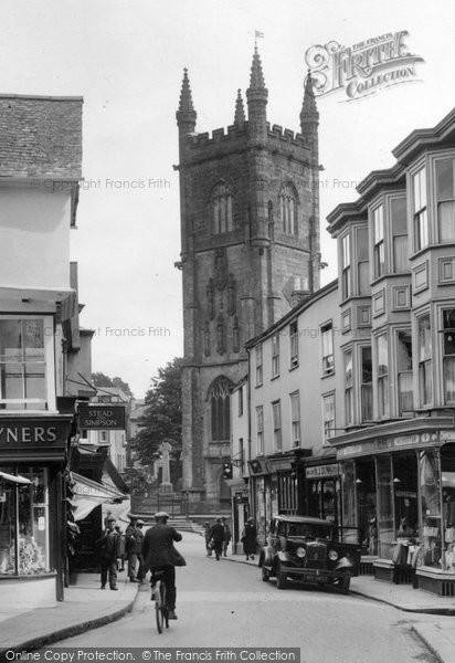 Photo of St Austell, Church Of The Holy Trinity, Fore Street 1931