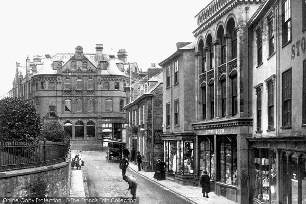 Photo of St Austell, Church Street 1898