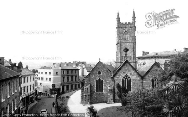 Photo of St Austell, Church Street c.1955