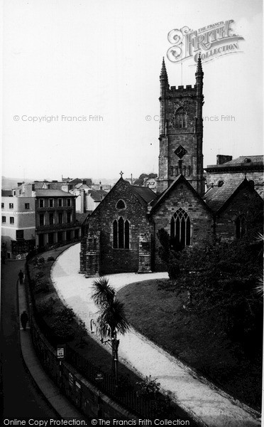 Photo of St Austell, Church Street c.1955