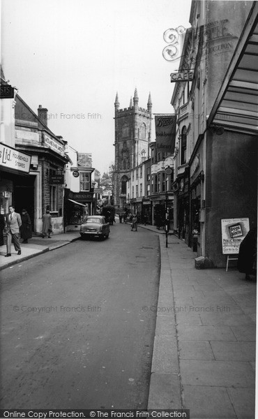 Photo of St Austell, Church Street c.1955