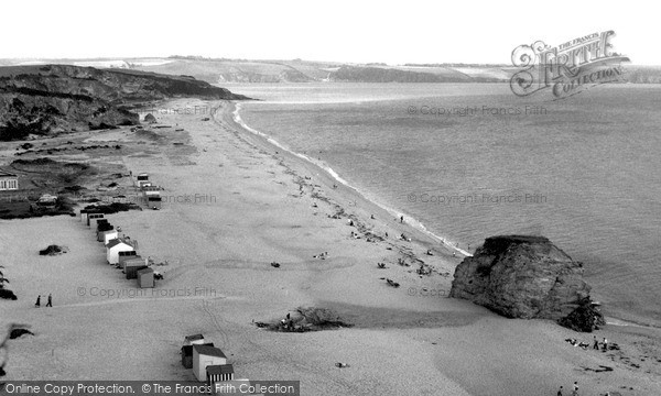 Photo of St Austell, Crinnis Beach c.1955