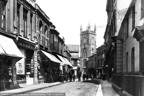 Photo of St Austell, Fore Street 1898