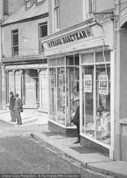 Photo of St Austell, Fore Street, Milliner's Shop 1920