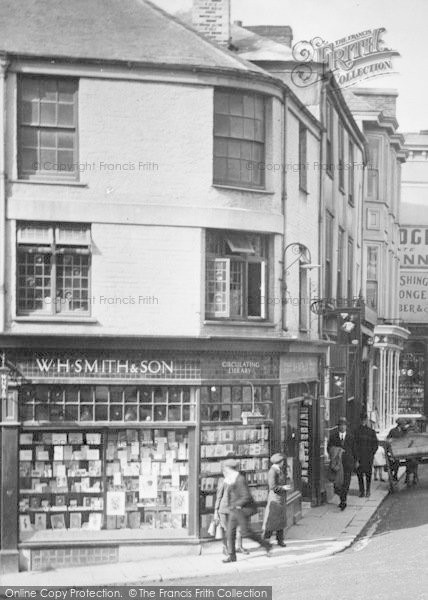 Photo of St Austell, Fore Street, W H Smith & Son 1920