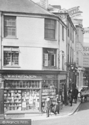 Fore Street, W H Smith & Son 1920, St Austell