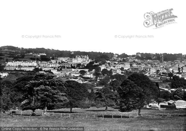 Photo of St Austell, General View c.1876