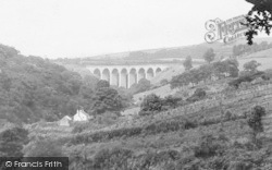 Gover Valley And Viaduct 1912, St Austell