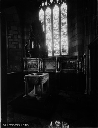 Holy Trinity Church, Baptistry And Font 1927, St Austell