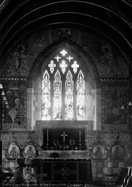 Photo of St Austell, Holy Trinity Church, The Altar 1890