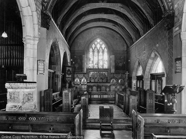 Photo of St Austell, Holy Trinity Church, The Choir 1927