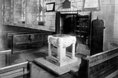 Holy Trinity Church, The Font 1890, St Austell