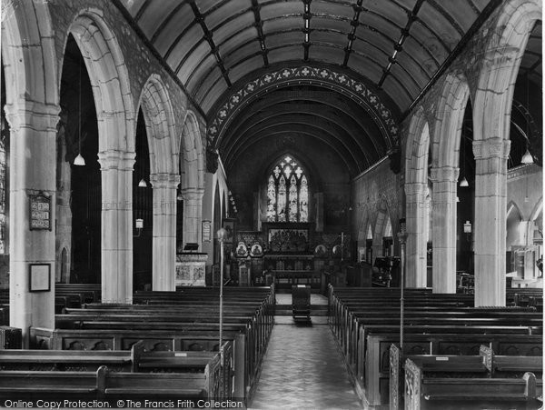 Photo of St Austell, Holy Trinity Church, The Nave East 1927