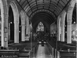 Holy Trinity Church, The Nave East 1927, St Austell