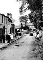 Locals In Tregonissey Village 1912, St Austell