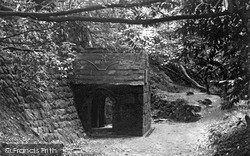 Menacuddle Well c.1955, St Austell