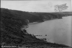 Near Ropehorn Cliff 1912, St Austell