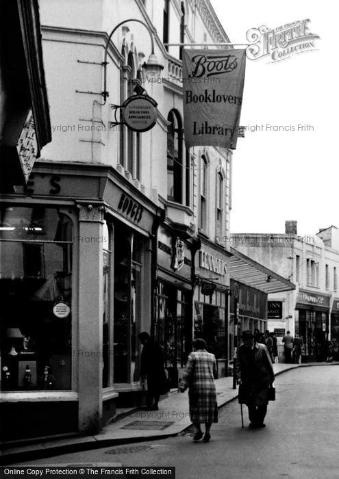 Photo of St Austell, Shops On Fore Street c.1965