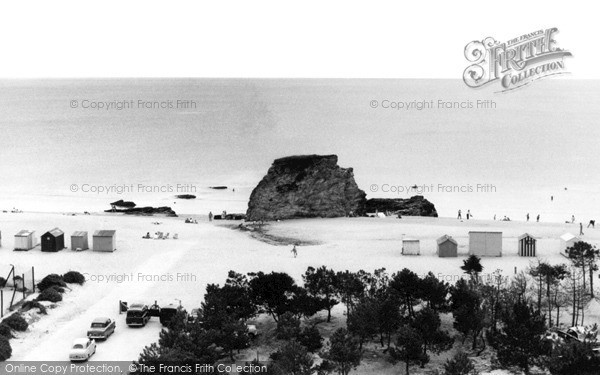 Photo of St Austell, The Beach c.1955