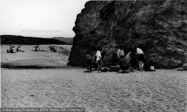 Photo of St Austell, The Beach c.1960