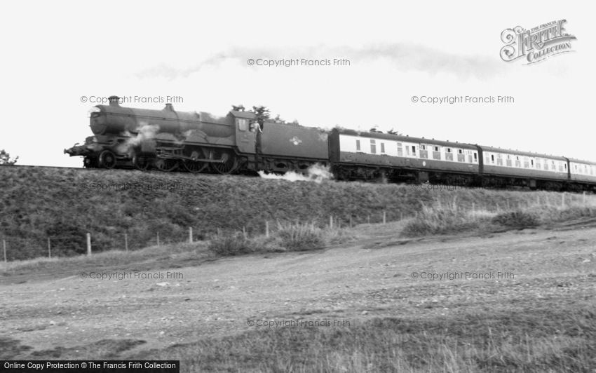 St Austell, the Cornish Riviera Express c1955