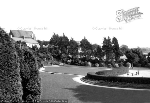 Photo of St Austell, The Park c.1950