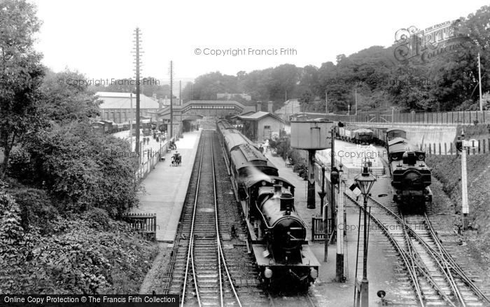 Photo of St Austell, The Railway Station 1912