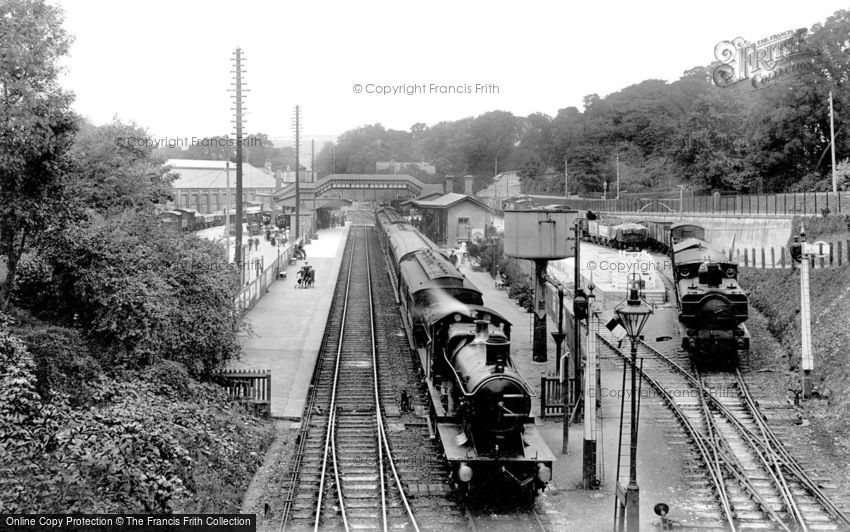 St Austell, the Railway Station 1912