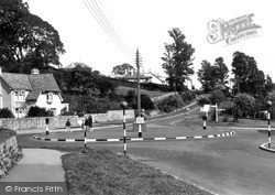 The Roundabout c.1955, St Austell