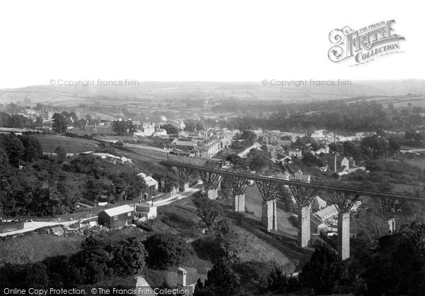Photo of St Austell, The Viaduct 1890