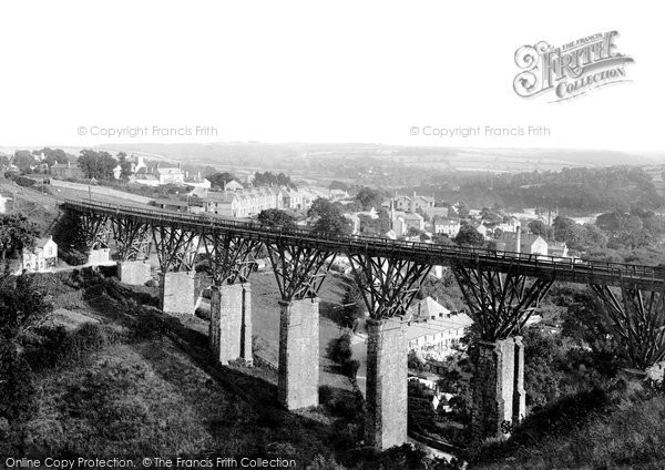 Photo of St Austell, The Viaduct 1890