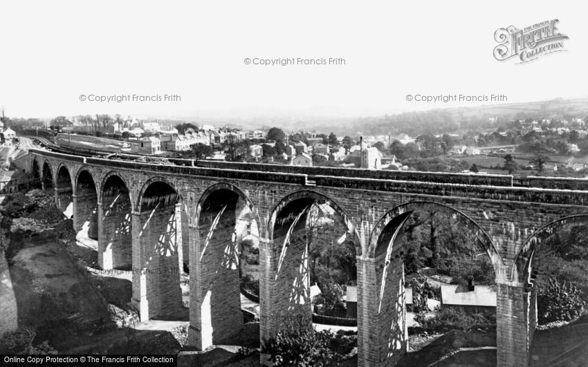 St Austell, the Viaduct 1898