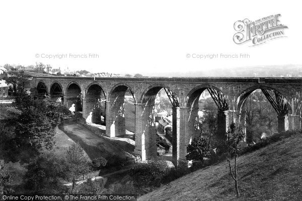 Photo of St Austell, The Viaduct 1898