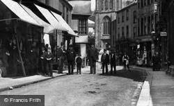 Townsfolk In Fore Street 1898, St Austell