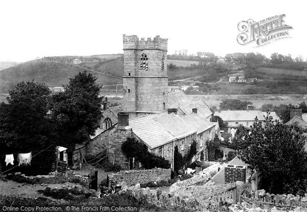 Photo of St Blazey, Church Of St Blaise 1893