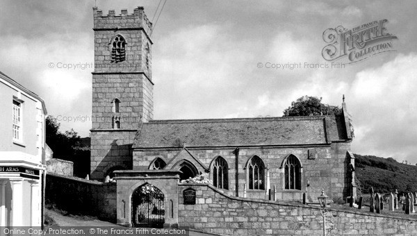 Photo of St Blazey, Church of St Blaise c1955