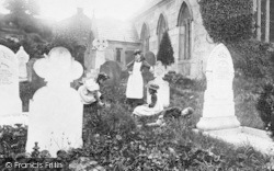 Church Of St Blaise, Children 1893, St Blazey