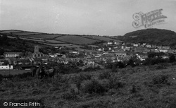 Geaneral View Looking East c.1960, St Blazey