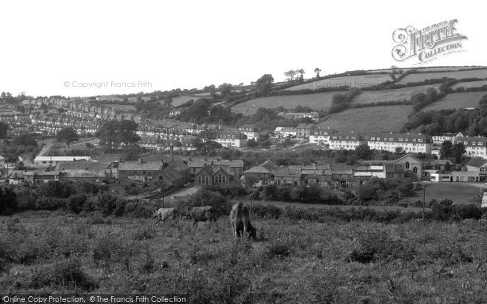 Photo of St Blazey, Geaneral View Looking West c.1960