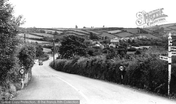Photo of St Blazey, Highway c.1955
