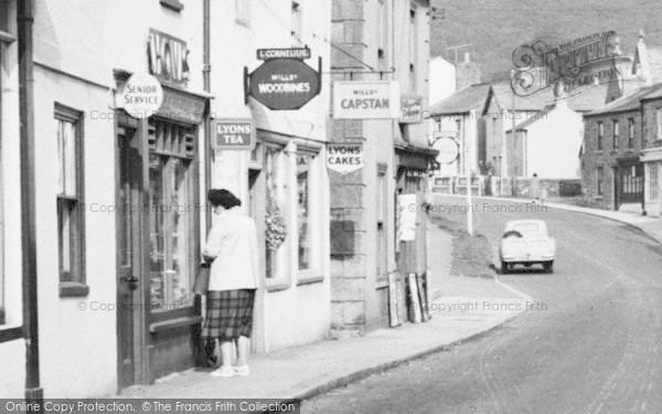 Photo of St Blazey, Shops In Fore Street c.1960