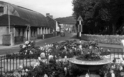 Station Road c.1960, St Blazey