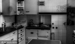 The Kitchen At Woodlands c.1960, St Blazey