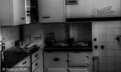 The Kitchen At Woodlands c.1960, St Blazey