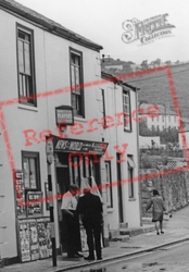 The Newsagent Shop, Fore Street c.1965, St Blazey