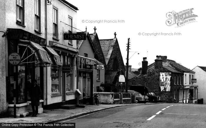 Photo of St Blazey, The Village Shops c.1965